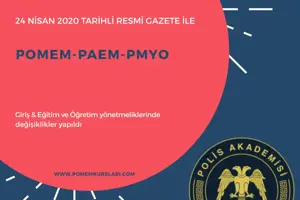 POLİS ALIMI ŞARTLARINDA DEĞİŞİKLİKLER YAPILDI - POMEM PAEM PMYO