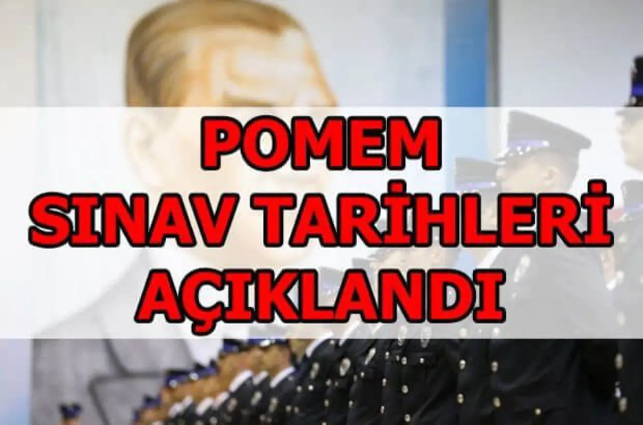 23. DÖNEM POMEM SINAV YERLERİ ve BELGELERİ AÇIKLANDI.