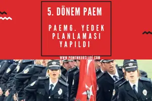 PAEM 6. Yedek Planlaması