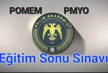 PMYO ve POMEM Eğitim Sonu Sınav Sonuçları (10 Ocak 2023)